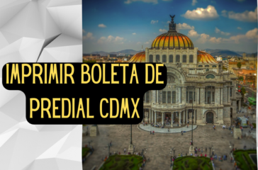 Imprimir Boleta de Predial CDMX
