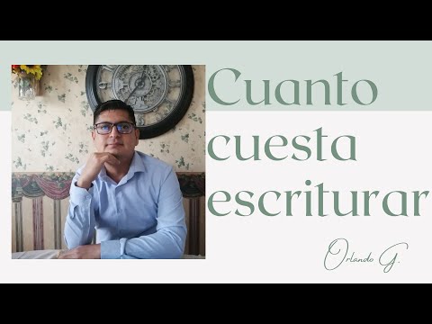 Costo escrituracion