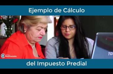 Como se calcula el predial