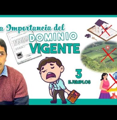 Cuál es el título de dominio