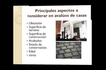 Avaluo de una casa ejemplo