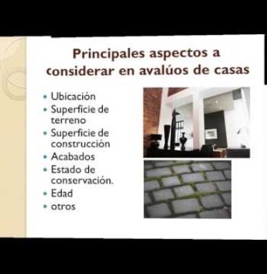 Avaluo de una casa ejemplo